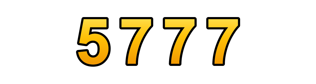 5777